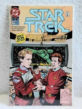 NM/M 1992 Star Trek #34 'Kirks Son Returns' by DC Comics!!